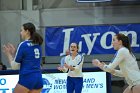 VB vs MHC  Wheaton Women's Volleyball vs Mount Holyoke College. - Photo by Keith Nordstrom : Wheaton, Volleyball, VB